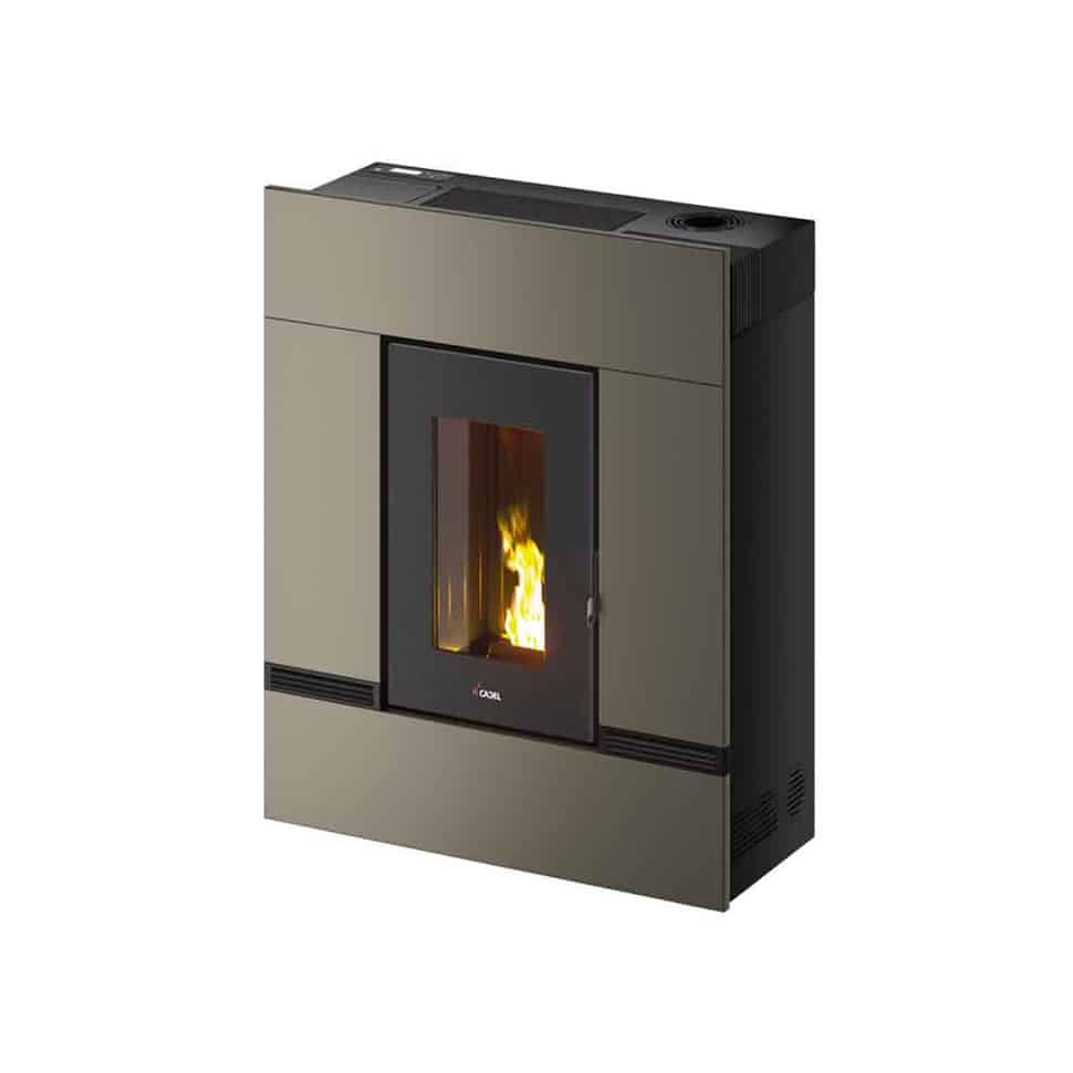 Poêle à granulés CADEL Mithos 14Kw light bronze