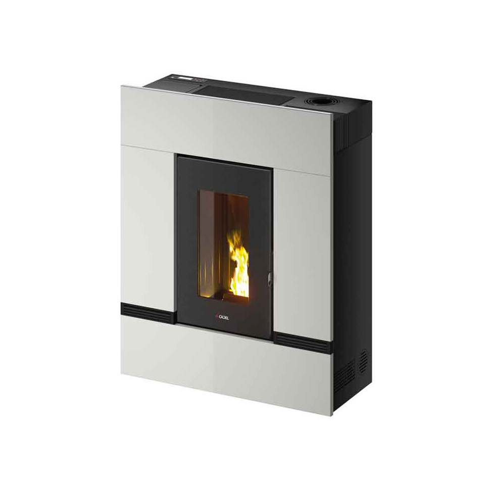 Poêle à granulés CADEL Mithos 14Kw blanc