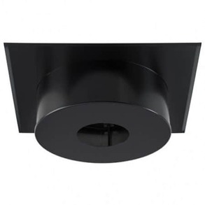 Finition plafond carrée pour conduit en attente FPCA H220I/G NOIR MAT