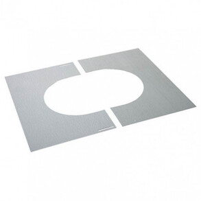 Plaque de propreté pour pente de toit 40/50° PPG40/50° 280 I PLAQ.PROPRETE40/50°GALVA 280 I