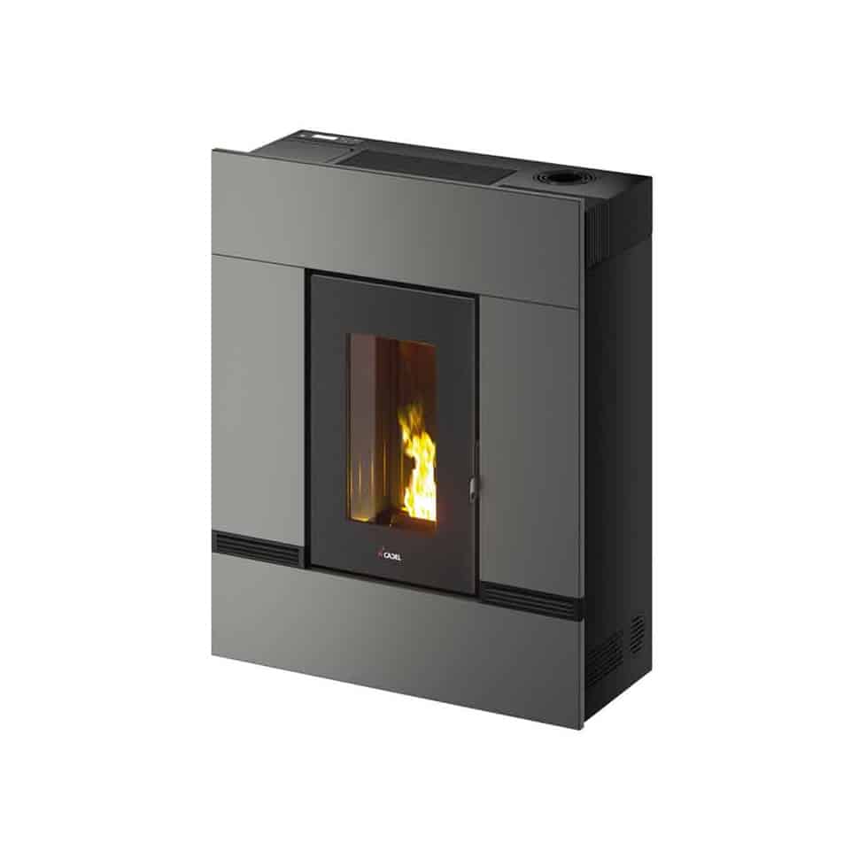 Poêle à granulés CADEL Mithos 12Kw titanium