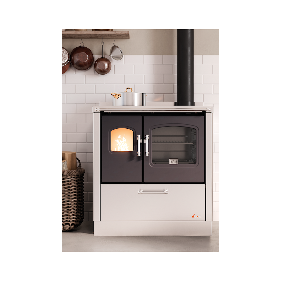 Cuisinière à bois avec four ventilé SMART 80