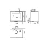 Poêle à bois WENGUÉ 6,7 KW