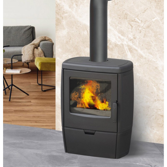 Poêle à bois ALBERTO 8,6KW