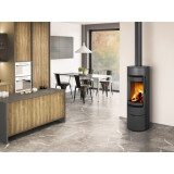 Poêle à bois ALEA 5,7KW rotatif