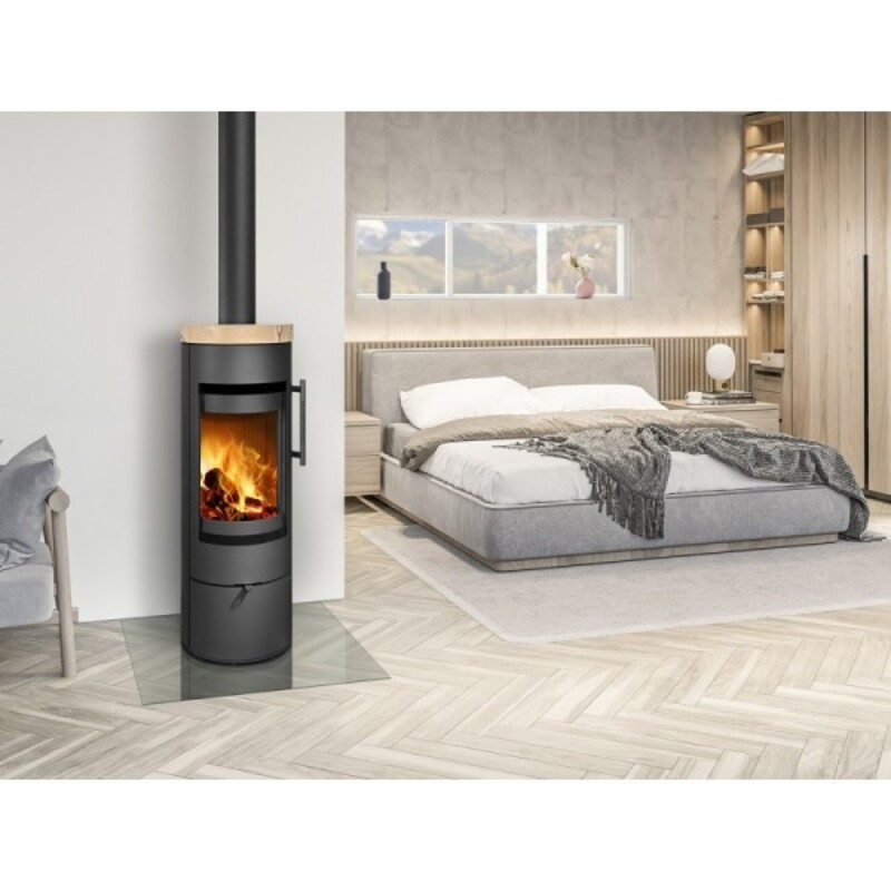 Poêle à bois ALEA 5,7KW rotatif