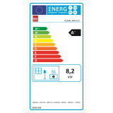 Poêle à granulés Kunal 8 KW