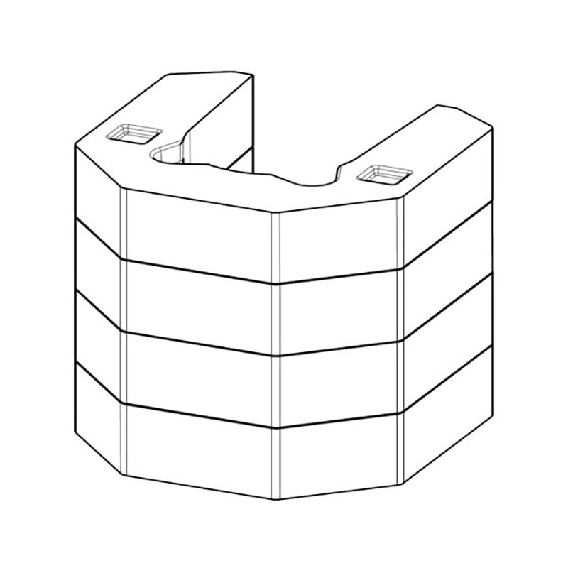 Set d'accumulation Romotop de 44kg