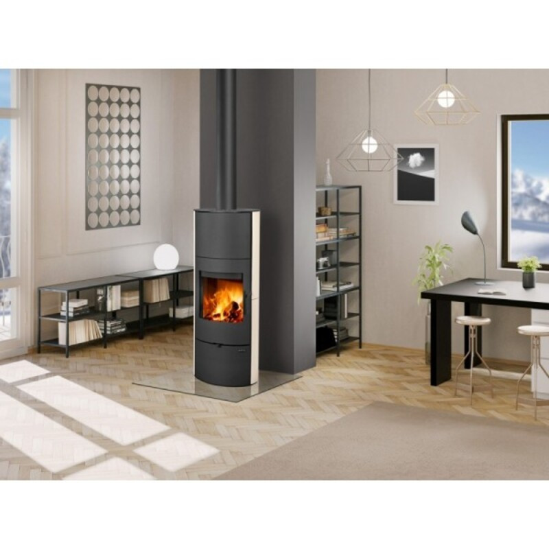 Poêle à bois EVORA Otop à accumulation 4KW